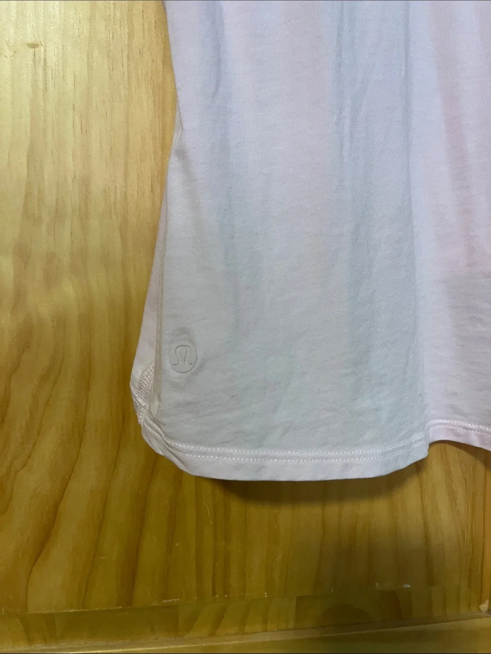 lululemon athletica hem neckline drapey